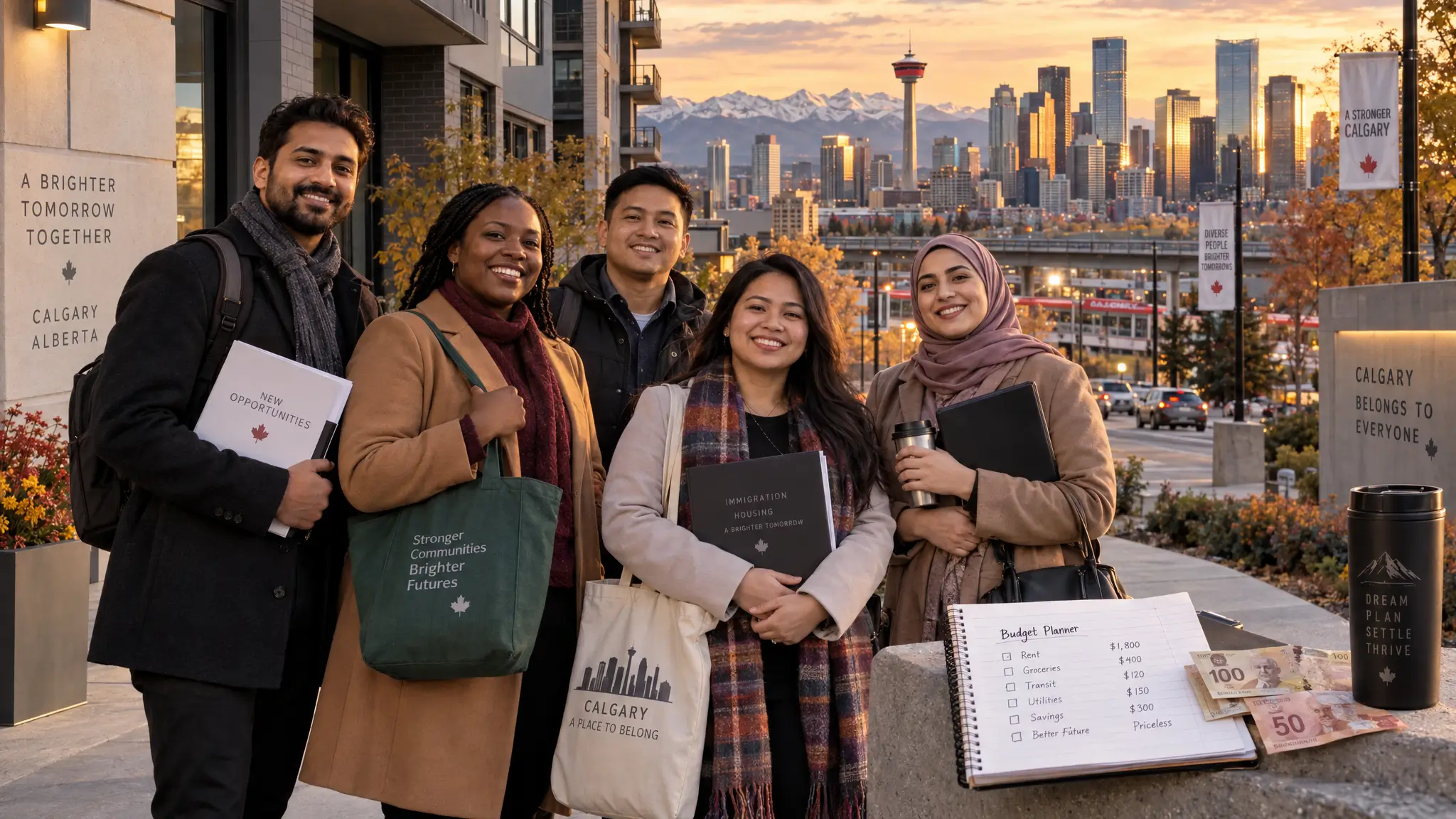 What It Actually Costs to Live in Calgary as a New Immigrant
